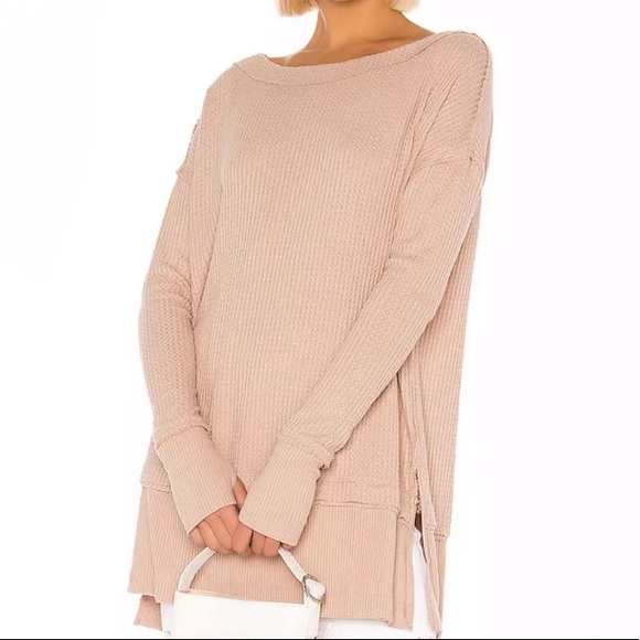 Free People Sweaters - Free People North Shore Thermal Sand Size Large